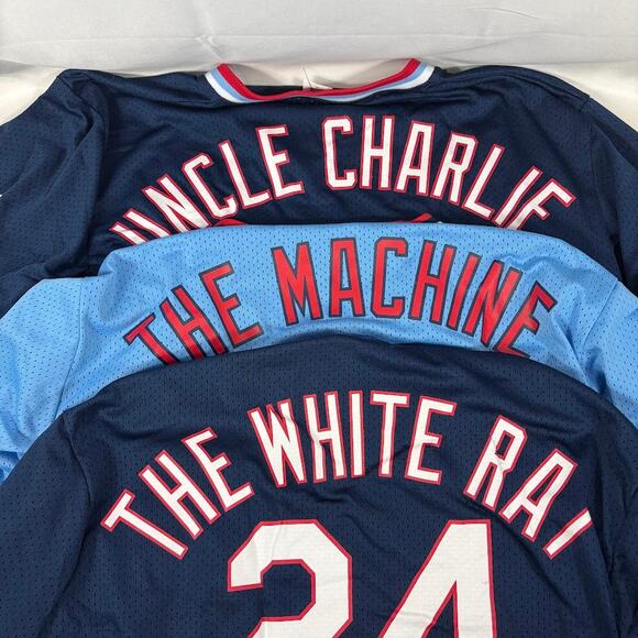 5x St Louis Cardinals XL Pujols Herzog Simmons Goldy Jersey MLB Cards - Picture 5 of 7